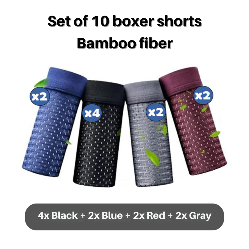 Heren Boxer Comfort Bamboe | Ecologisch en Stijlvol