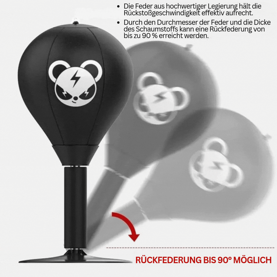 Boxbal met sterke zuignapbasis – PowerStrike