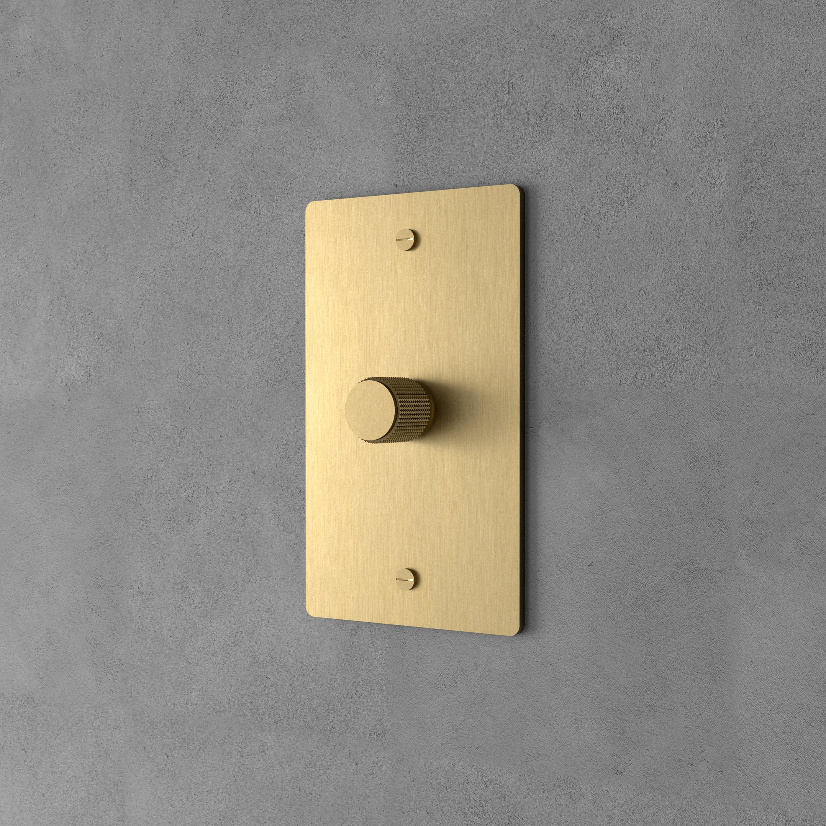 Messing Dimmer Schakelaar