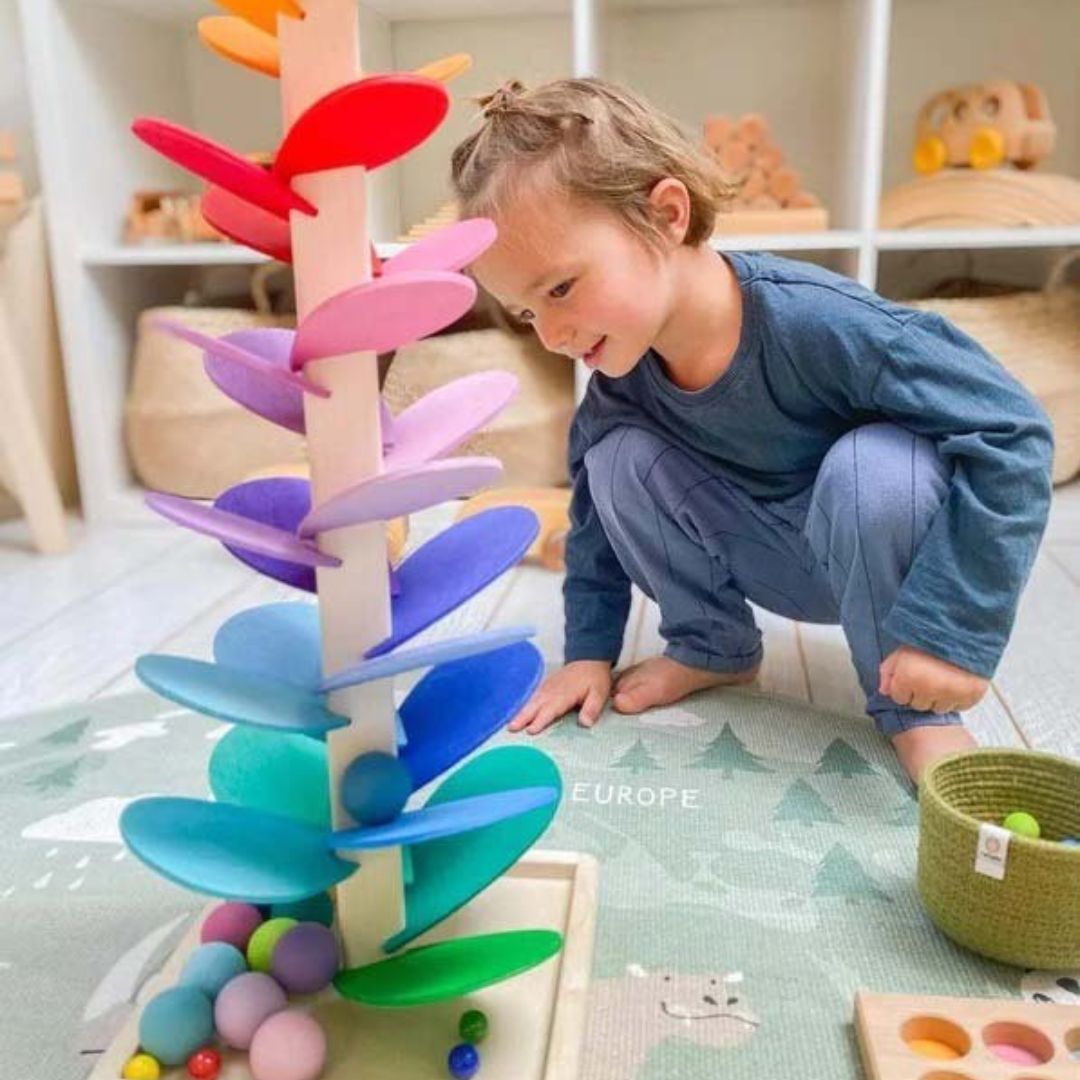 Interactieve Regenboog-Marmertoren - Luca