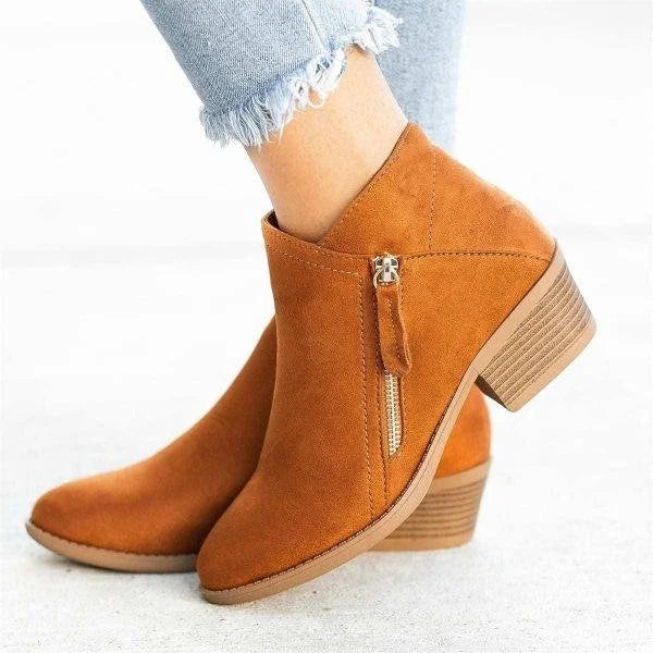 Sandsberg | Orthopädische Damen-Lederstiefeletten | Komfort & Stütze