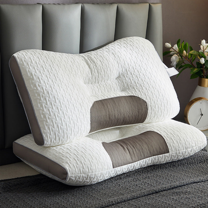 LuxiRest Antibacterieel Massagekussen | Ergonomische Neksteun voor een Verkwikkende Slaap en Ontspanning