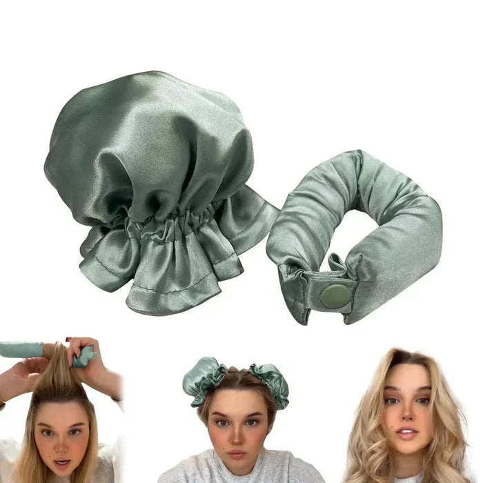Satin Hittevrije Lockenwickler Set