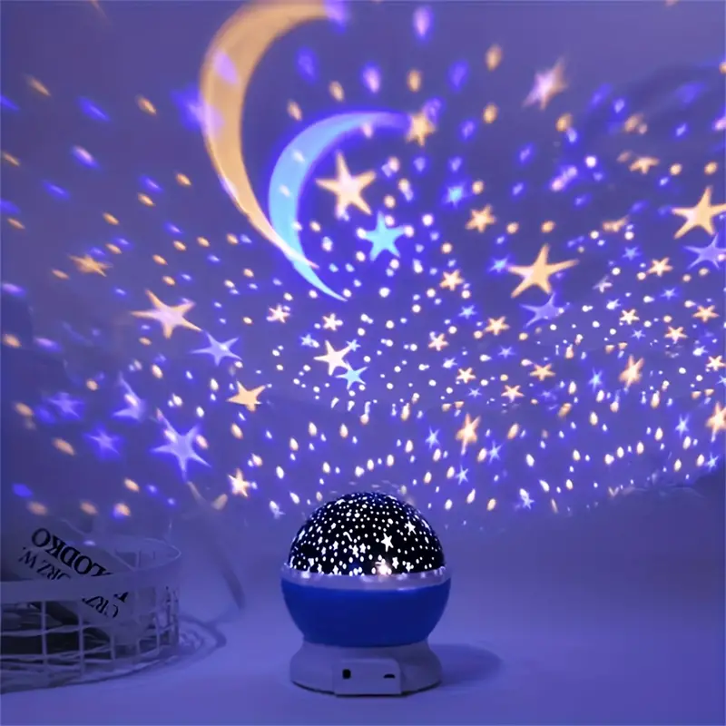 Sterrenprojector Nachtlamp | Rustgevende hemelprojectie met muziek