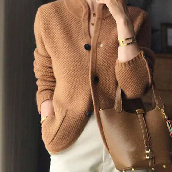 Luxe Kasjmier Damesjas Serenity – Zachte Cardigan in meerdere kleuren