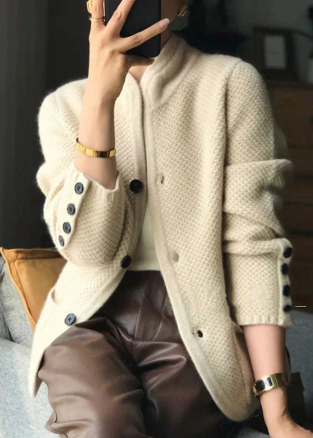 Luxe Kasjmier Damesjas Serenity – Zachte Cardigan in meerdere kleuren