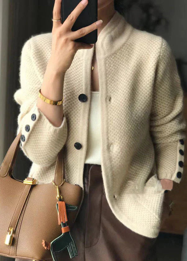 Luxe Kasjmier Damesjas Serenity – Zachte Cardigan in meerdere kleuren