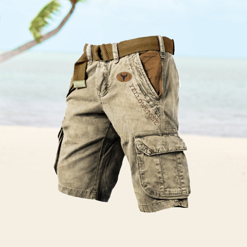 Multifunctionele Cargo-Shorts voor Heren - Ethan, Zomer 2025 Editie