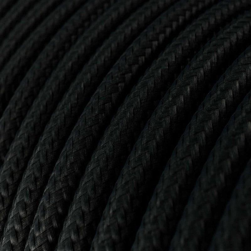 Stofleiding Viscose Zwart