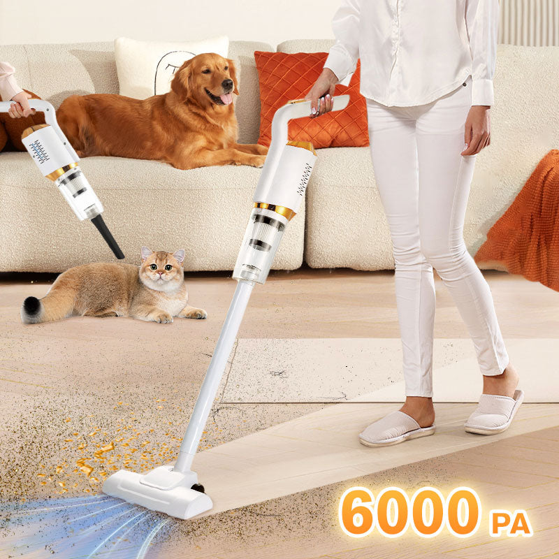 LuxiClean Elite Draadloze Stofzuiger | Krachtige en veelzijdige reiniging voor huis en auto