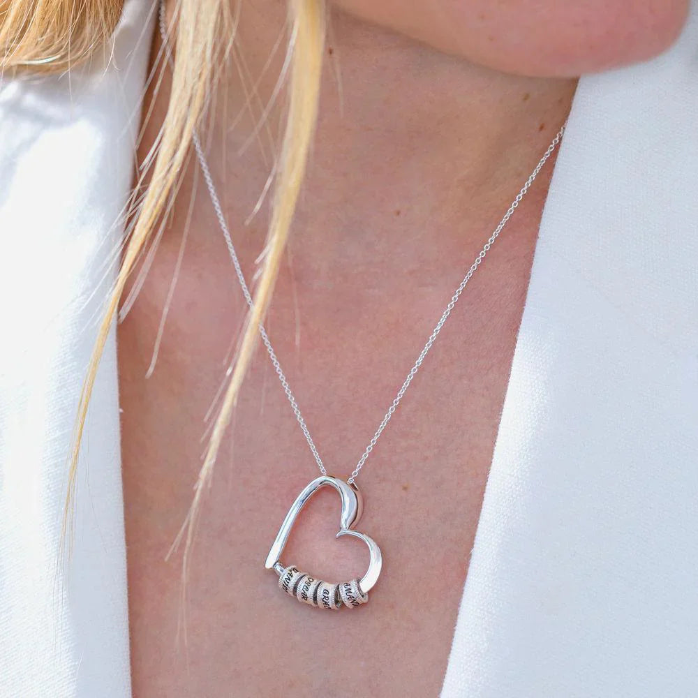Forever Hearts | Familie ketting op maat met gegraveerde namen