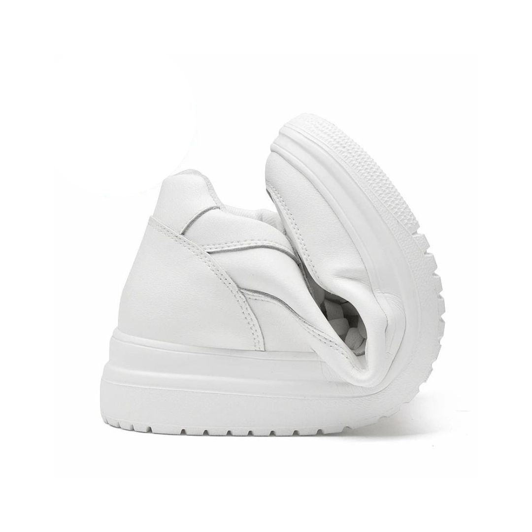 Verhoogde Sneakers Heren - Discrete Hoogtewinst - Comfort en Stijl