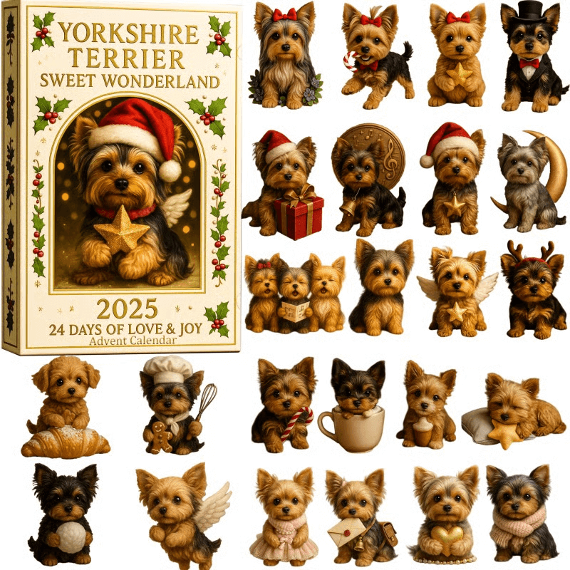 Pawfect | 2025 Grappige Honden Adventkalender Feestcadeau