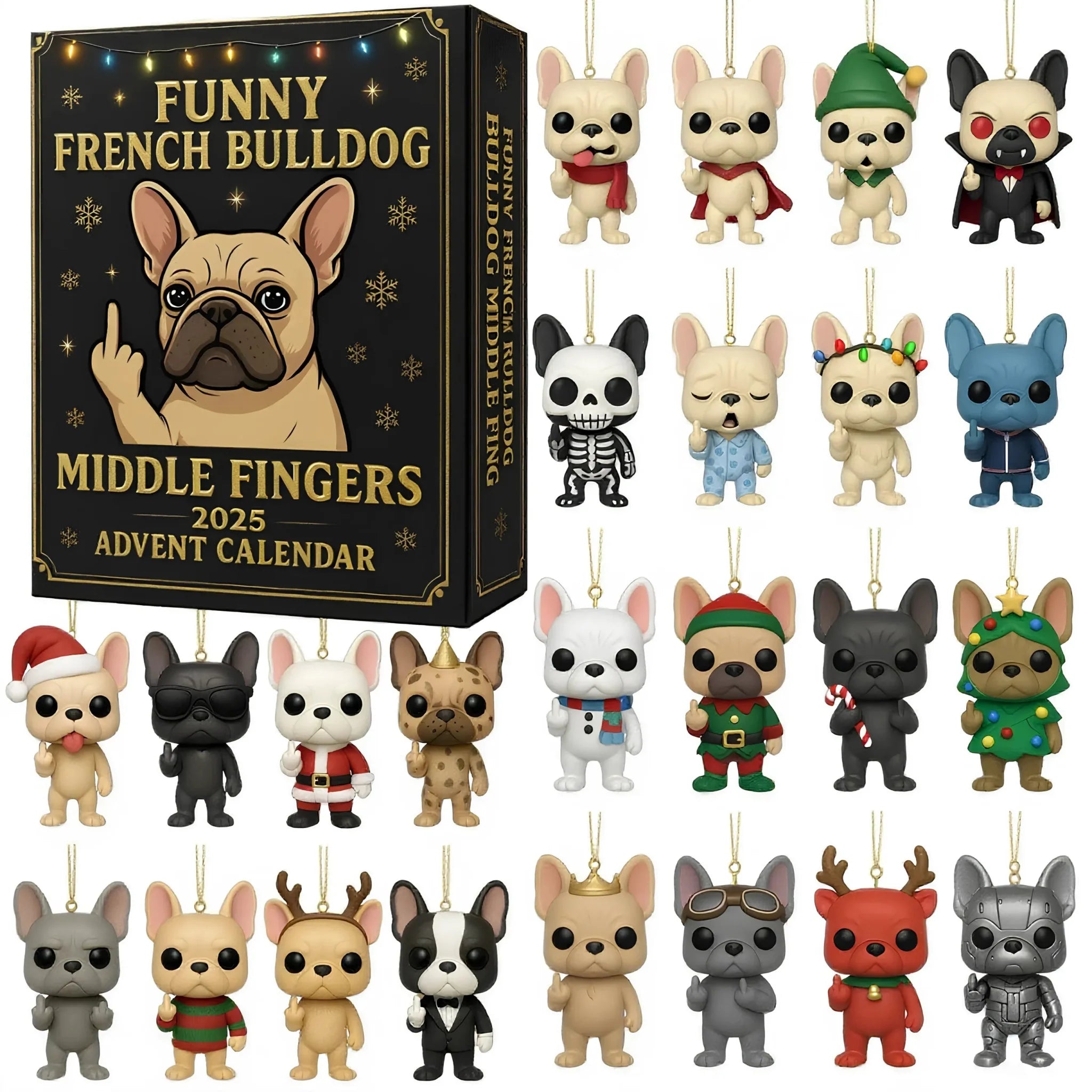 Pawfect | 2025 Grappige Honden Adventkalender Feestcadeau