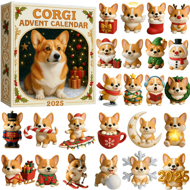 Pawfect | 2025 Grappige Honden Adventkalender Feestcadeau