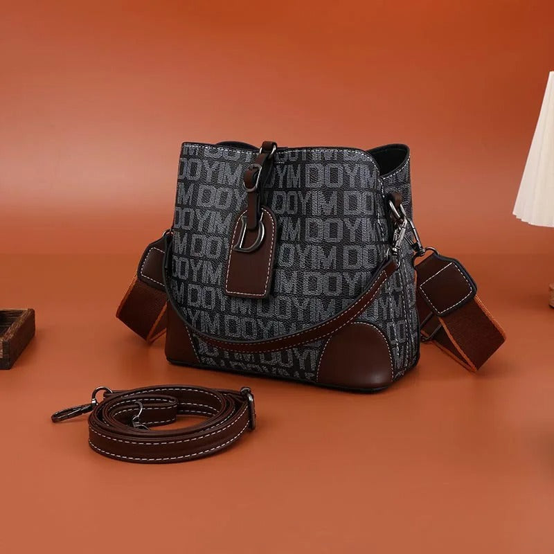 AllureLuxe | Elegante Leren Schoudertas Stijlvol Ontwerp