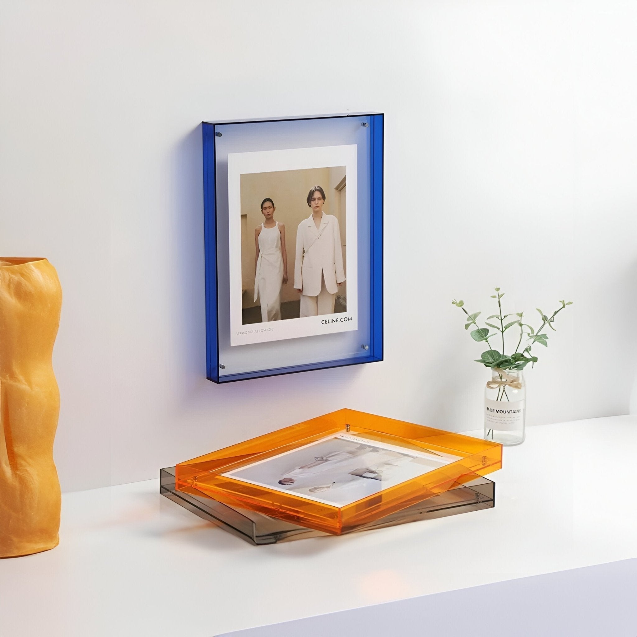 Moderne designlijst van acryl in kleur