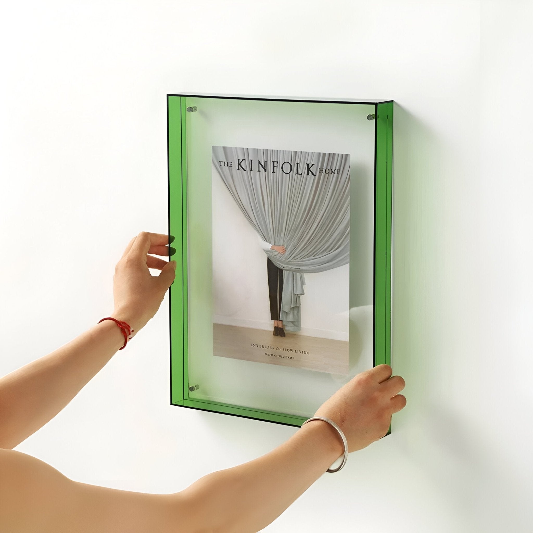 Moderne designlijst van acryl in kleur
