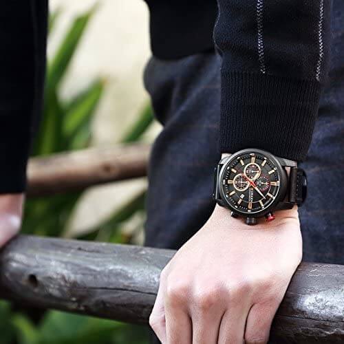 CURREN Chronograaf Herenhorloge