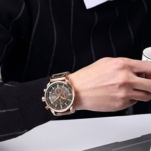 CURREN Chronograaf Herenhorloge