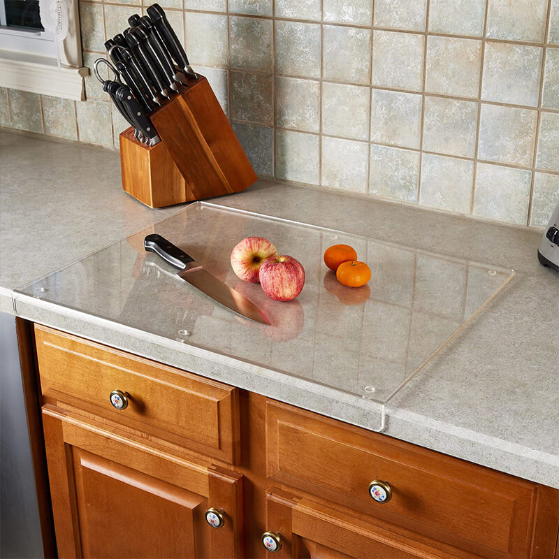 Stijlvol en veilig: Antislip Snijplank - GlassEdge