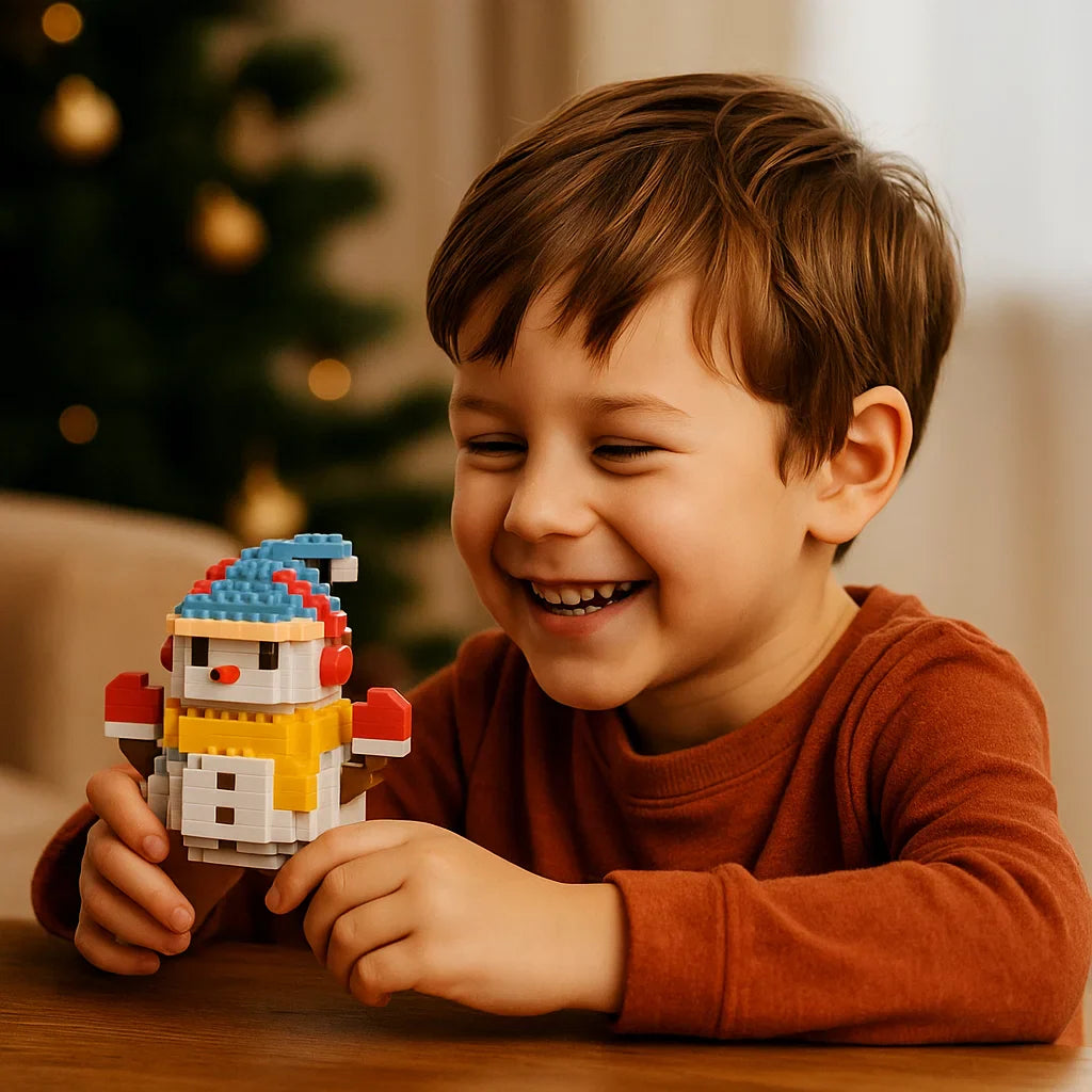 Creatieve Bouwstenen Kerstfiguren - Plezier voor het hele gezin