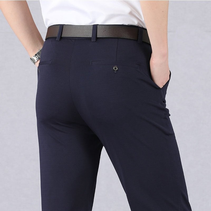 50% Korting - MasonPro - High Stretch Heren Klassieke Broek - Beperkte Aanbieding