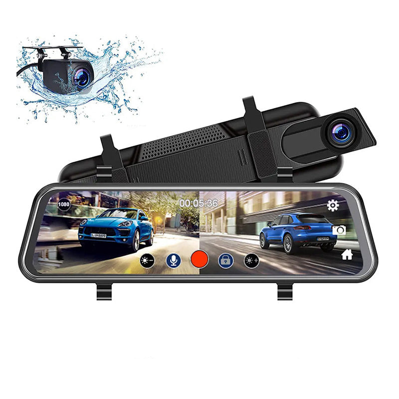 LuxAuto Elite 10" HD Touchscreen Recorder | Multifunctionele auto recorder met geavanceerde functies