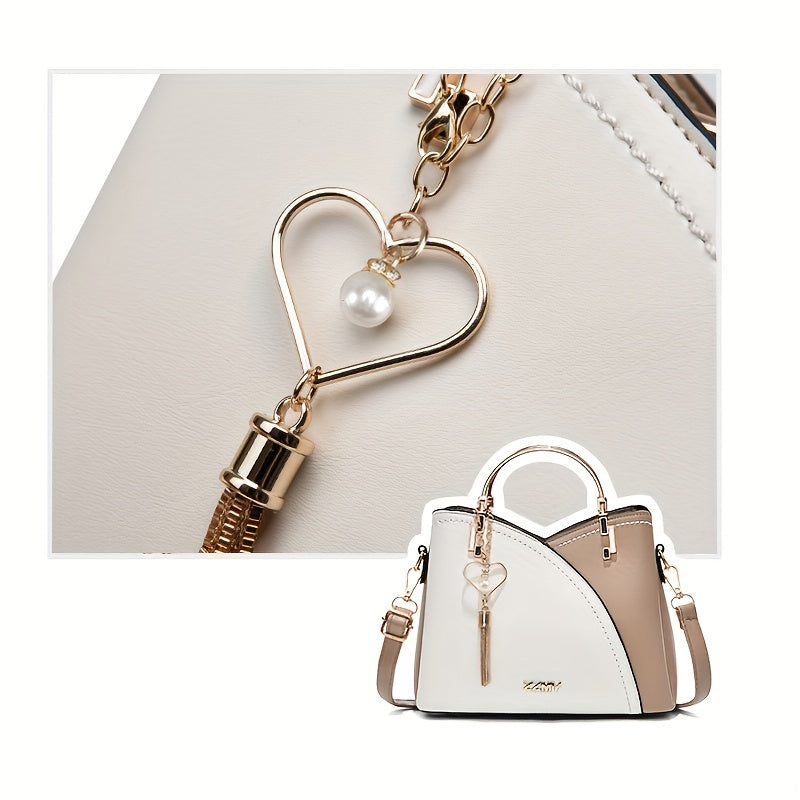 Luxe leren handtas voor dames | Klein