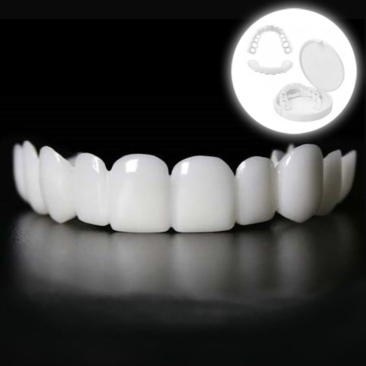 Snap-On Veneers Van NovaBright Creëer Snel, Natuurlijk Lijkende Glimlach Voor Boven- En Onderste Tanden