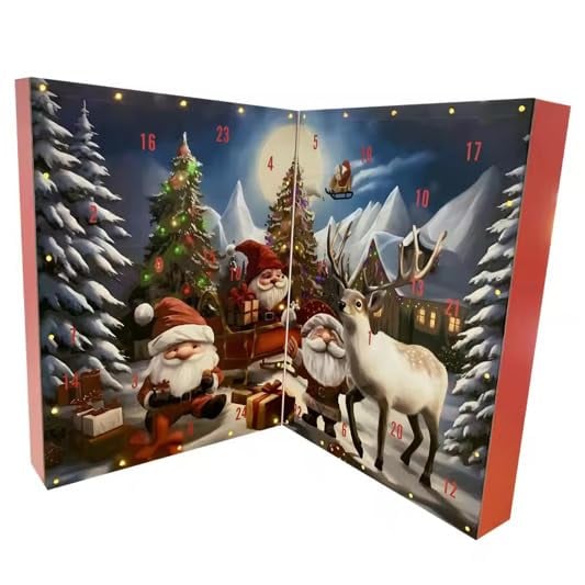 GnomeJoy adventskalender | Feestelijke kerstaftelling met charmant gnome poppetjes!