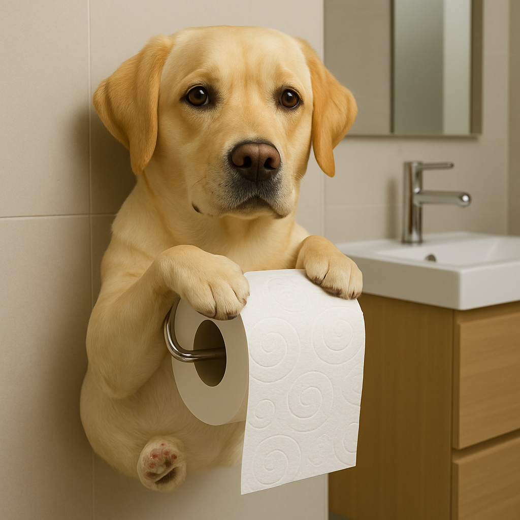 PawRoll – De dierenlijk charmante toiletrolhouder!