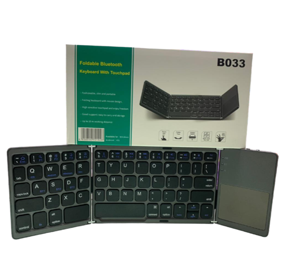 FoldPad Toetsenbord | Opvouwbaar draadloos Bluetooth toetsenbord