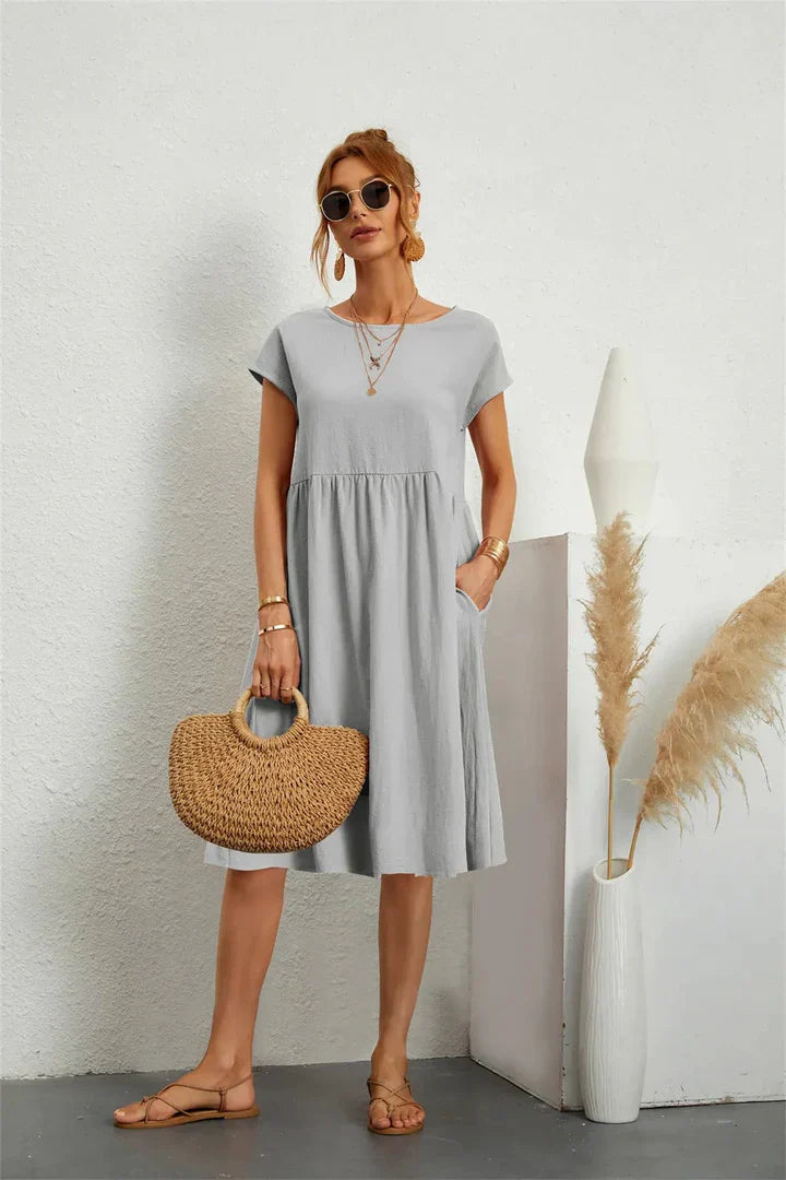 Sol | Elegante jurk voor feestelijke gelegenheden met zomerse lichtheid