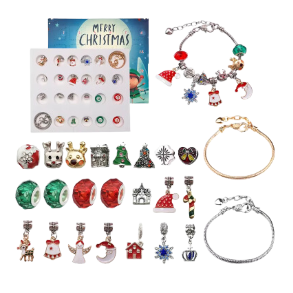 DIY Adventskalender 2026 voor Meisjes – Sieraden- en Armbandenset