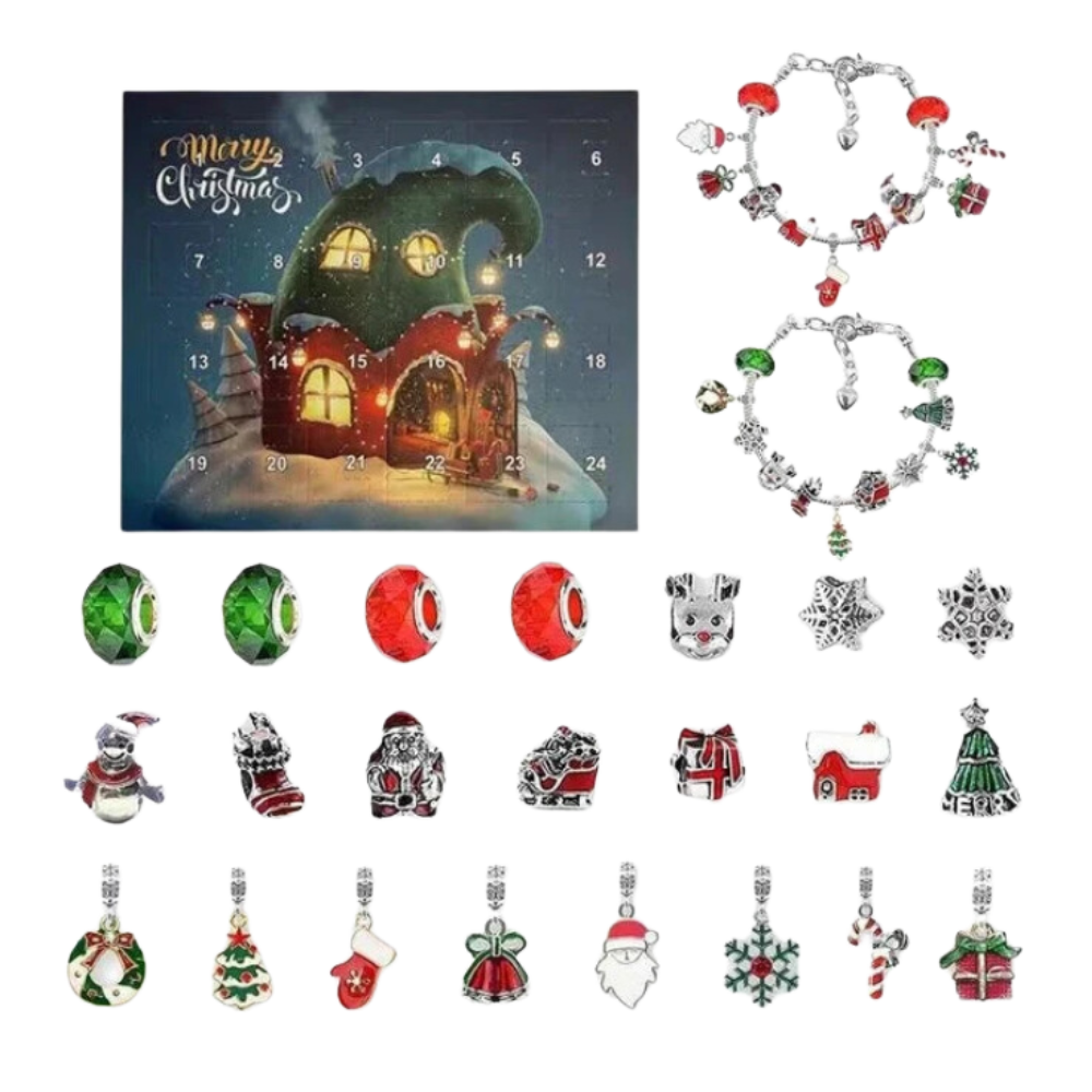 DIY Adventskalender 2026 voor Meisjes – Sieraden- en Armbandenset