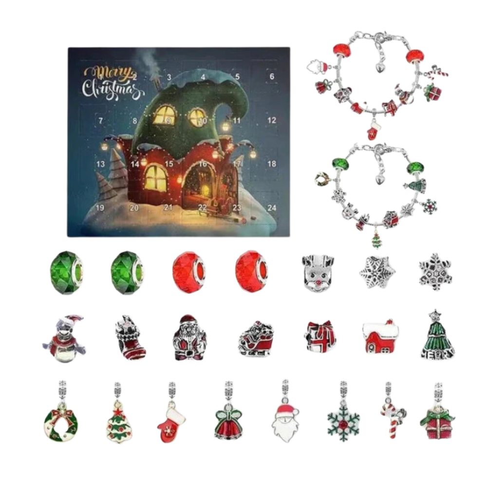 DIY Adventskalender 2026 voor Meisjes – Sieraden- en Armbandenset