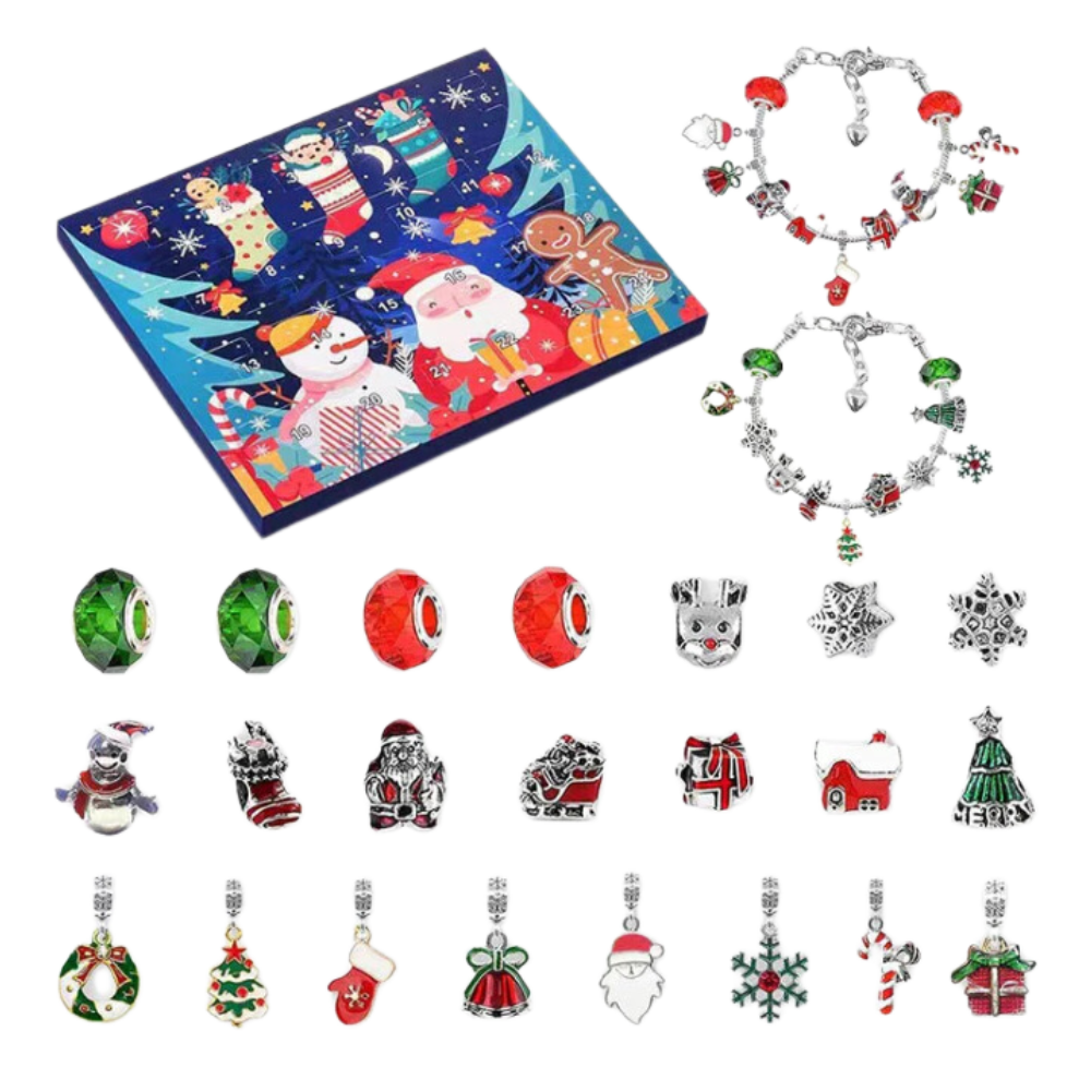 DIY Adventskalender 2026 voor Meisjes – Sieraden- en Armbandenset