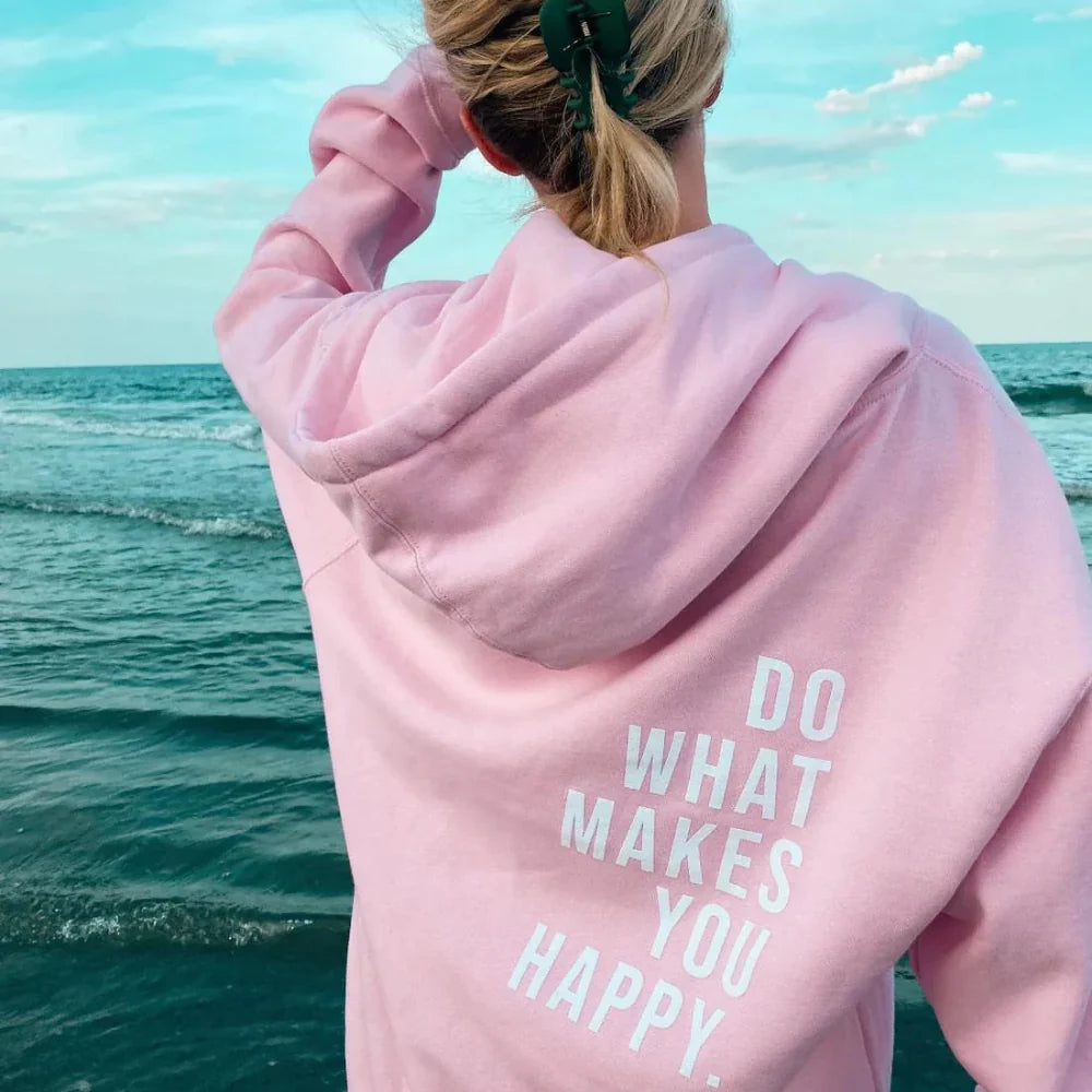 Quinne | Mode Brief gedrukt Dames Hoodie Sweatshirt
