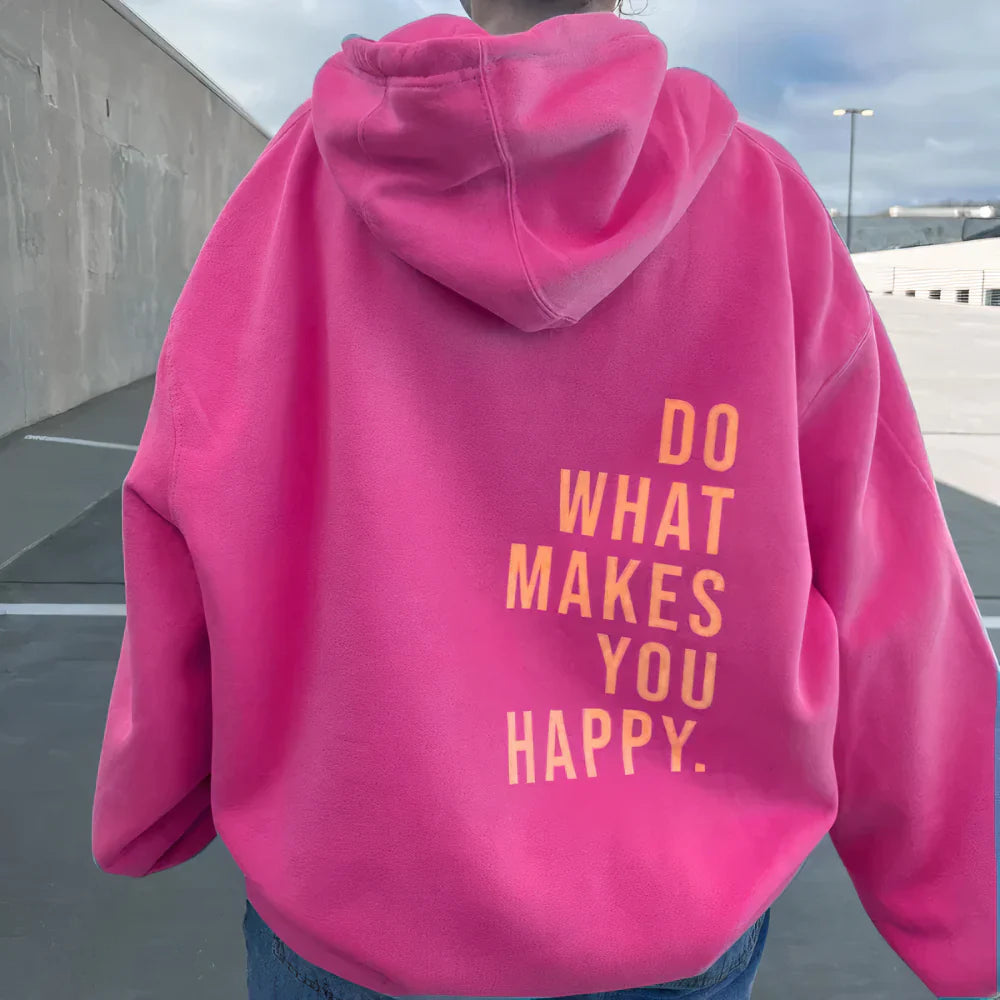 Quinne | Mode Brief gedrukt Dames Hoodie Sweatshirt
