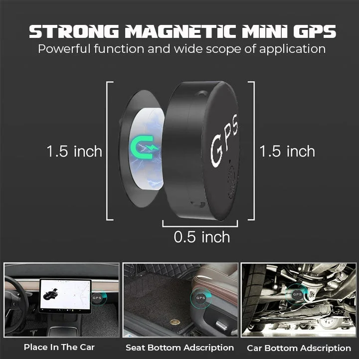 MicroMag Tracker | Mini Magnetische Bluetooth Tracker