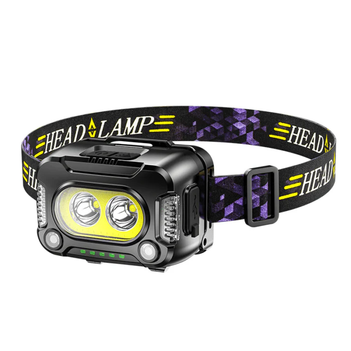 Oplaadbare USB Hoofdlamp – Krachtige LED Hoofdlamp voor Outdoor en Werk
