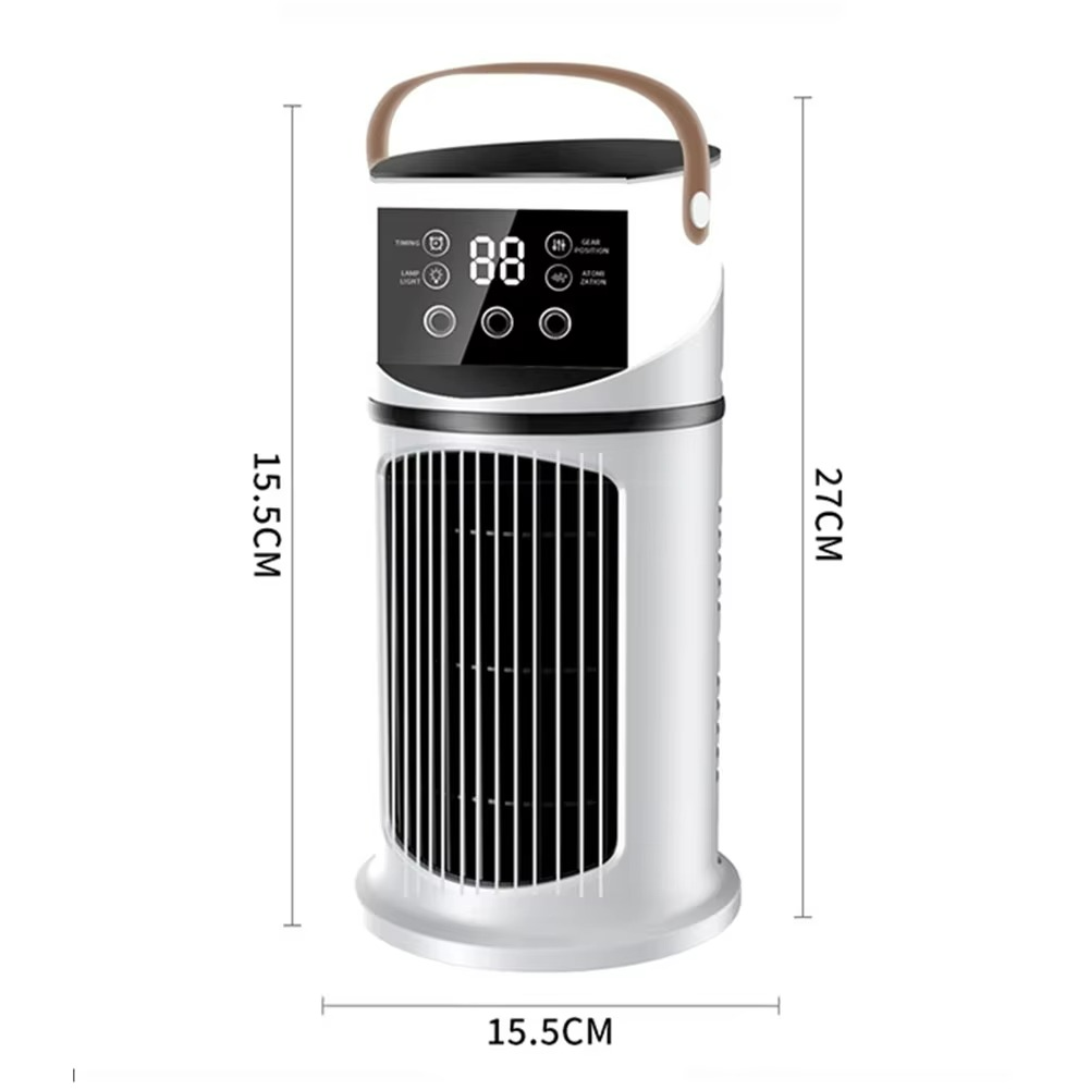 ClimaÉlan AirCooler | 3-in-1 misting fan with humidifier & LED ambiance light