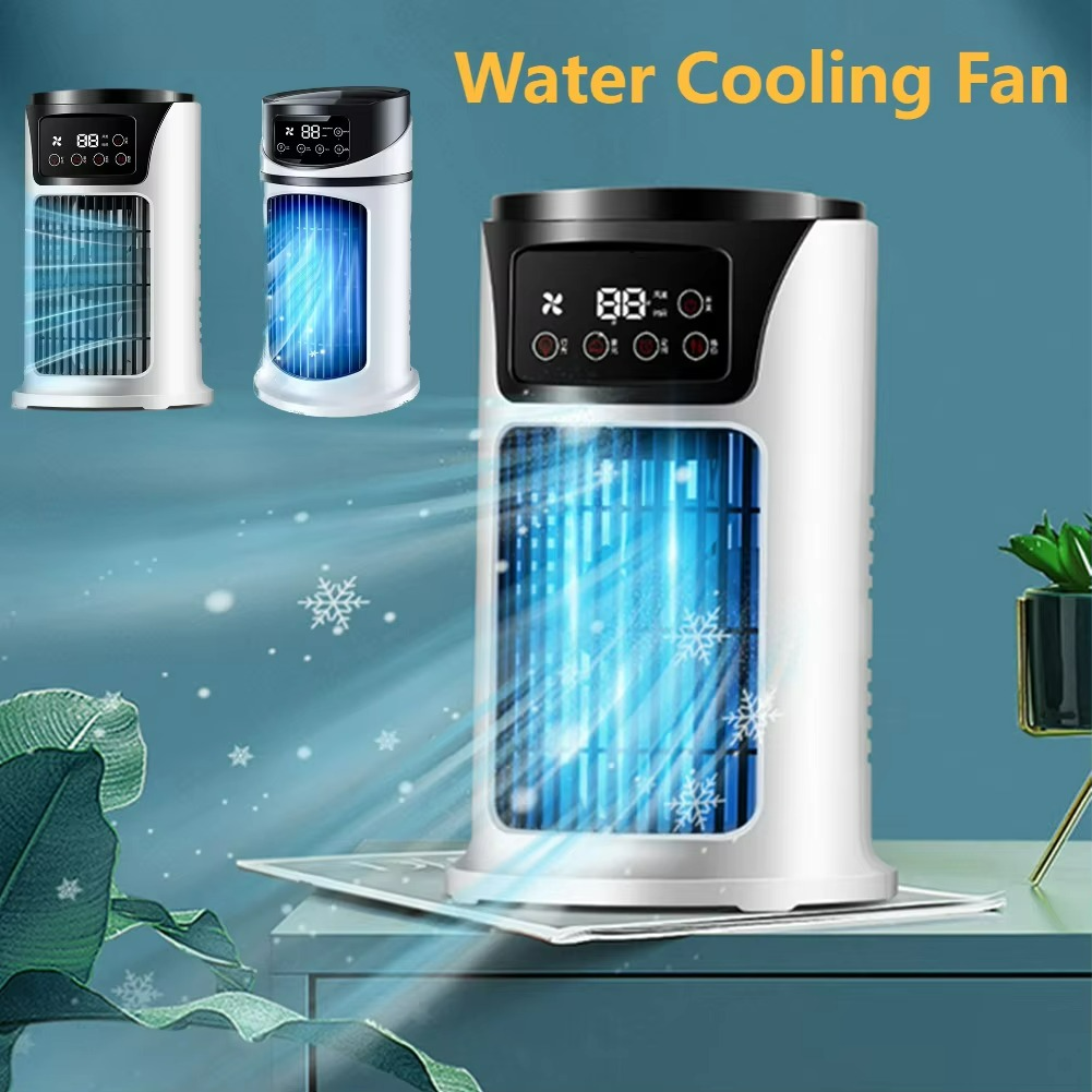ClimaÉlan AirCooler | 3-in-1 misting fan with humidifier & LED ambiance light