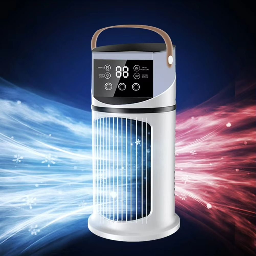 ClimaÉlan AirCooler | 3-in-1 misting fan with humidifier & LED ambiance light