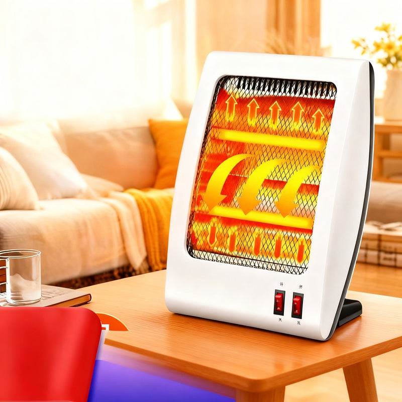 Tafelverwarming met Ventilator – Compacte Elektrische Kachel L6