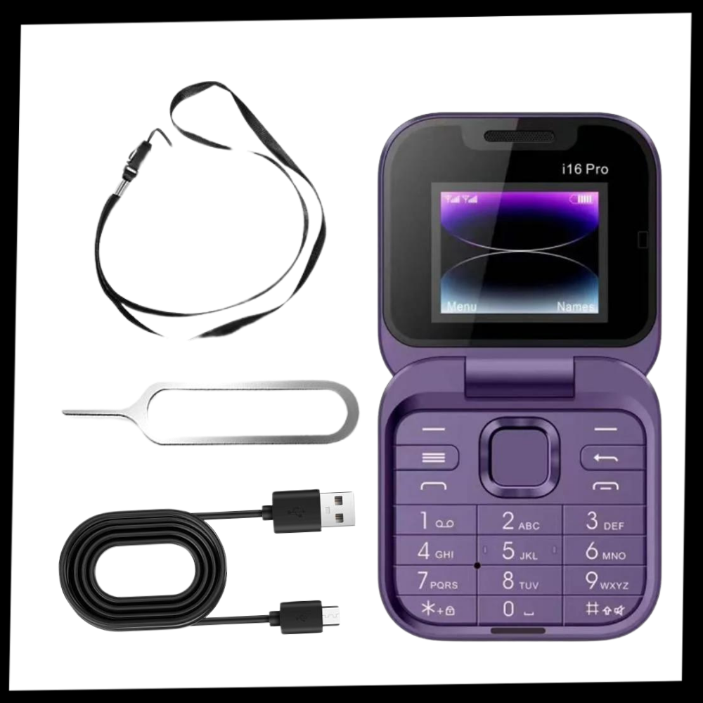 Dual Sim Kleine Vouwtelefoon