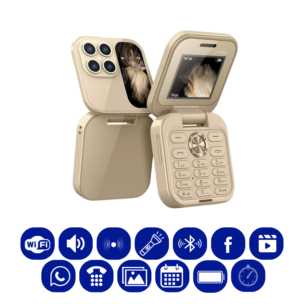 Dual Sim Kleine Vouwtelefoon