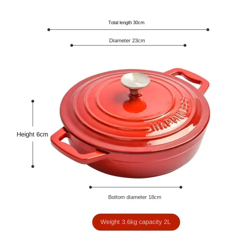 Emaillen Gietijzeren Dutch Oven
