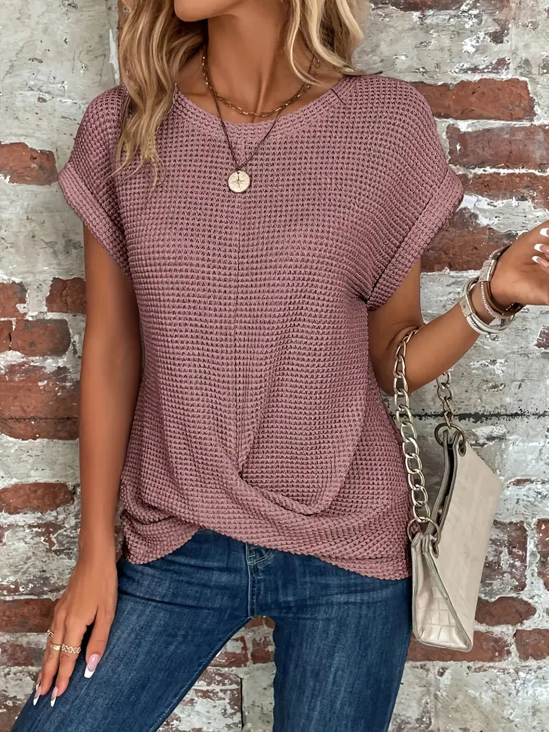 Gretel | Casual T-shirt met korte mouwen